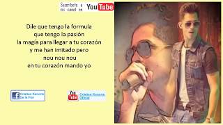 Formula de amor Ken-Y Letra 2015
