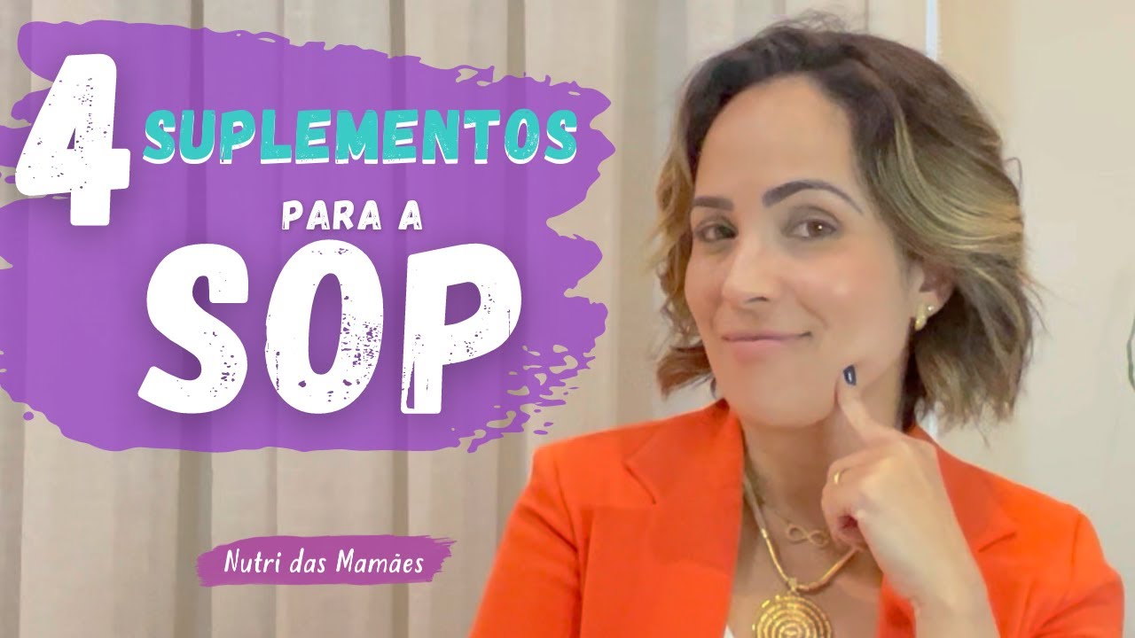 4 Suplementos maravilhosos para tratar OVÁRIOS POLICÍSTICOS | INFERTILIDADE | SOP | TENTANTES