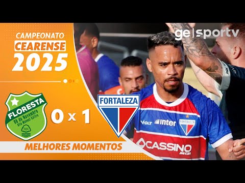 Gols e lances de Floresta x Fortaleza
