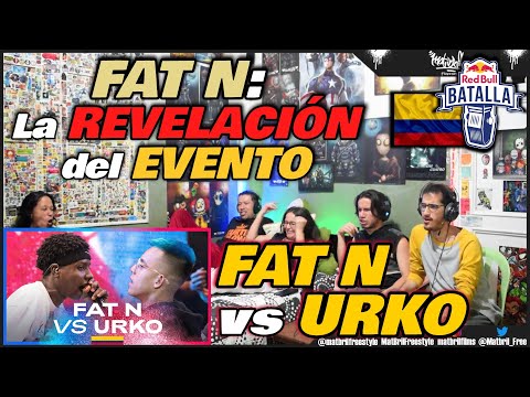 🔴COLOMBIANOS REACCIONAN y ANALIZAN a FAT N vs URKO - ¡La GRAN REVELACIÓN! [RED BULL COLOMBIA 2023]