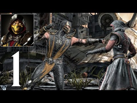 Mortal Kombat Mobile - Gameplay Walkthrough Part 1 - Scorpion