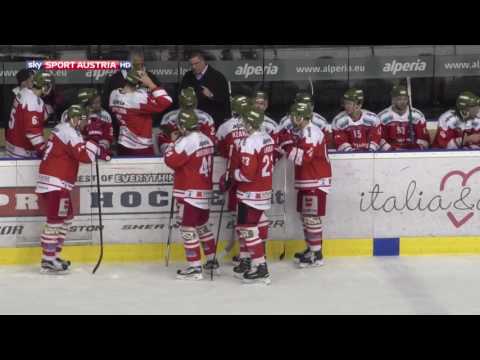 Erste Bank Eishockey Liga - 5. Runde: HCB Südtirol Alperia vs. EC VSV 2:1