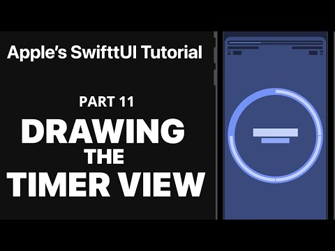Drawin the Timer View - Following Apple's SwiftUI tutorial PART 11 thumbnail