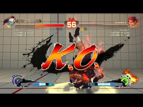 USF4: ANBU_Roca (Vega) vs Aliveby5 (E.Ryu)