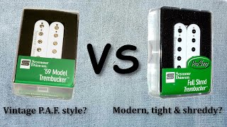 Video thumbnail for Seymour Duncan Pickup Comparison TB-59 vs TB-10 by LucasZ  Guitar