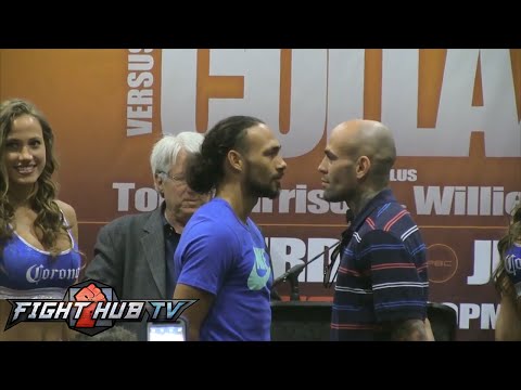 Keith Thurman vs. Luis Collazo Full Video- Final Press Conference + Face Off