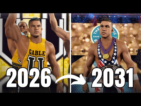 I Booked the Next 5 Years of Chad Gable's WWE Career (WWE 2K25)