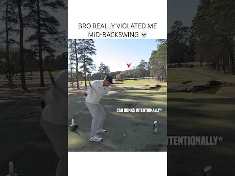 A Random Guy Honked During My Backswing #brysondechambeau #golf #prank