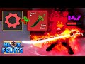 Dark Blade V2 + Burning Blessing & Human v4 Bounty Hunting│Blox fruits│IMeSPh