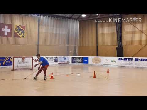 Rollhockey Stickhandling Exercises