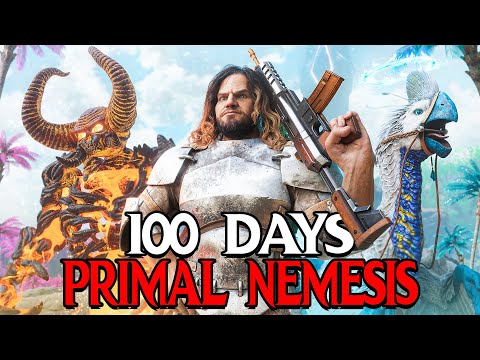 I Spent 100 Days Beating Ark PRIMAL NEMESIS