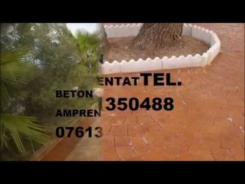 BETON AMPRENTAT BALTA NEAGRA  0761350488 ILFOV