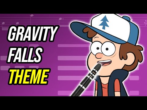 Gravity Falls Theme Song On Clarinet