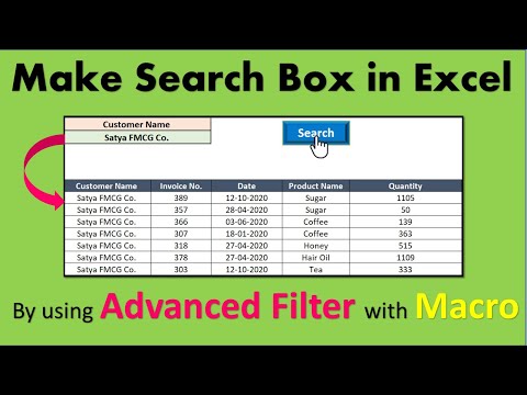 Dynamic Filter in Excel Filter As You Type Excel VBA