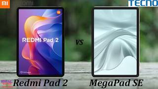 Xiaomi Redmi Pad 2 vs Tecno Megapad SE Which is BEST for GAMING?