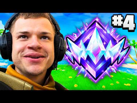 PLAYING FORTNITE RANKED UNTIL I'M UNREAL DAY 4