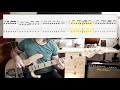 The Pixies - Where Is My Mind (bass cover with tabs in video)