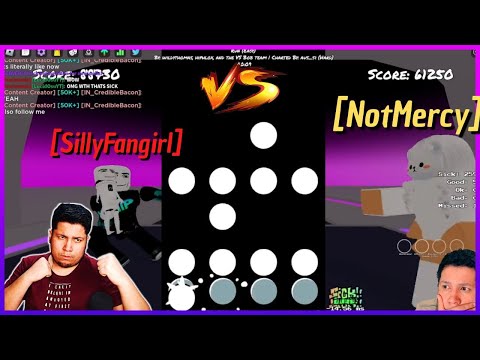 SillyFangirl Vs @NotMercy ! Most Requested 1v1 in FUNKY FRIDAY !