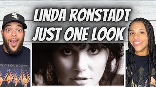 SO FUN!| FIRST TIME HEARING Linda Ronstadt - Just One Look  REACTION