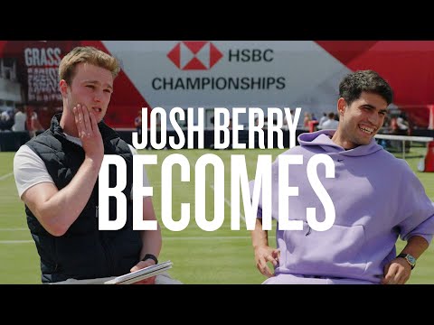 🎾 Josh Berry Becomes Tennis Legends to Interview Raducanu, Alcaraz, Draper & More! 😂