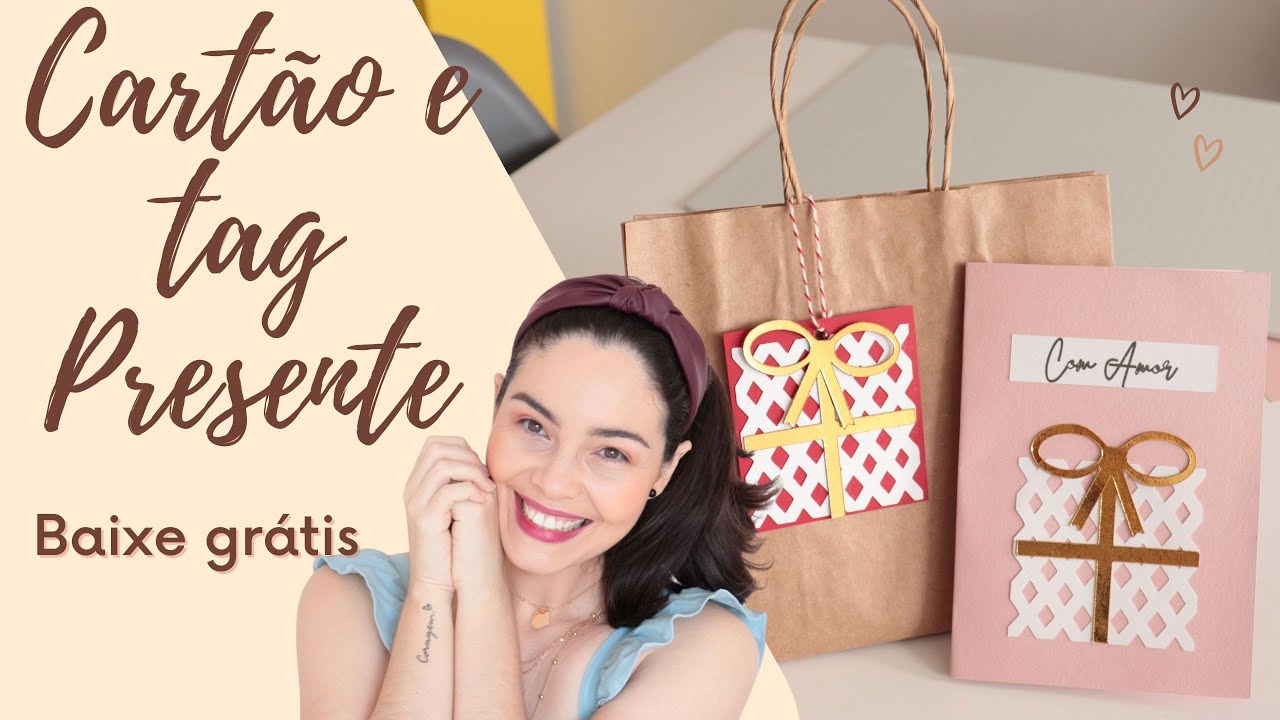 Dia dos avós - Presente cartão e Tag