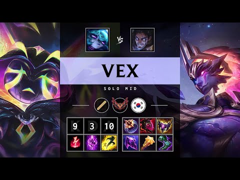 Vex Mid vs Sylas: Killing spree - KR Grandmaster Patch 14.23