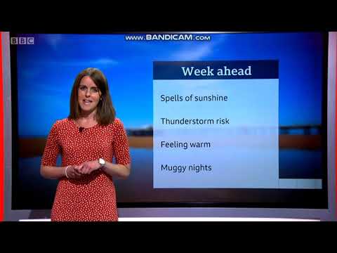 Alex Osbourne Spotlight lunchtime weather July 22nd 2019 - 60 fps