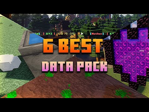 Minecraft Data pack 1.17 | 6 really cool data packs for survival mode.