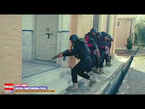 Mock Exercise  Elite Force Khyber Pakhtunkhwa Swat Police