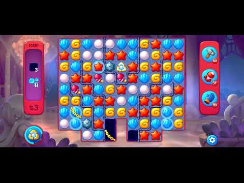 Fishdom Hard level 10261 no boosters フィッシュダム ハード