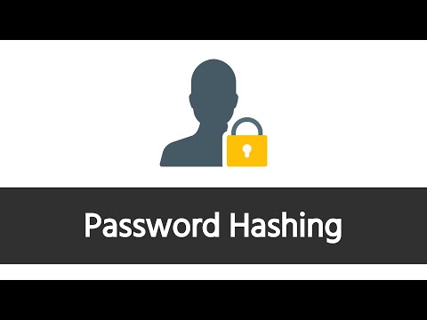 Password Hashing and Storage