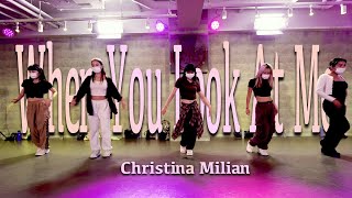 When You Look At Me - Christina Milian / Choreography ByTokumiya Miyu+arisa+mana+rin+NANA
