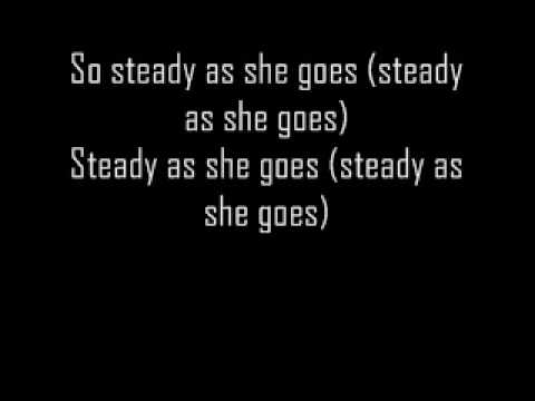 raconteurs steady as she goes lyric Video