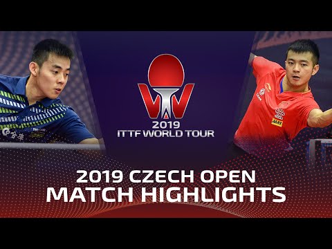 [2019 ITTF Czech Open] Chen Chien An vs Zhu Linfeng 2019.8.22