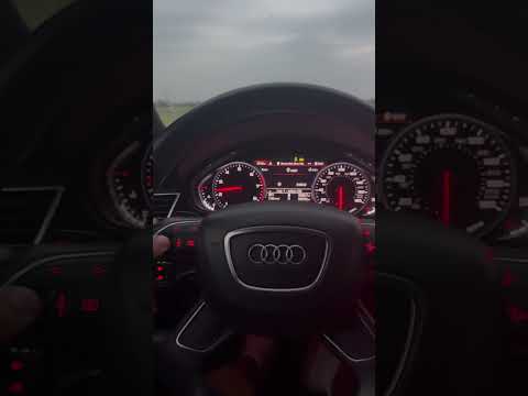 2017 Audi a8L 0-60. Stock 3.0t #audi #cars #fast #loud