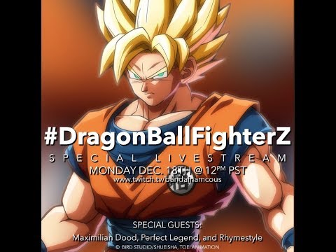 Replay du livestream du 18/12/2017 de Dragon Ball FighterZ