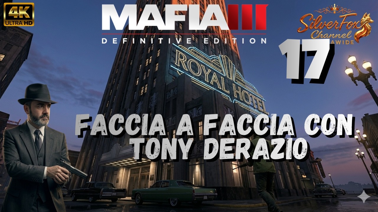 MAFIA III - 17 - TONY DERAZIO - GAMEPLAY ITA - PC - PS5 - WALKTHROUGH - ULTRAWIDE - 21:9 - 4K