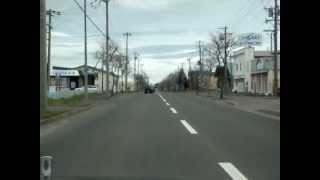 preview picture of video 'shibetsu  01  北海道　　標津町　　標津橋から市街地へ'