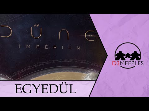EGYSZEMÉLYES JÁTÉK: DŰNE IMPÉRIUM - d3meeples