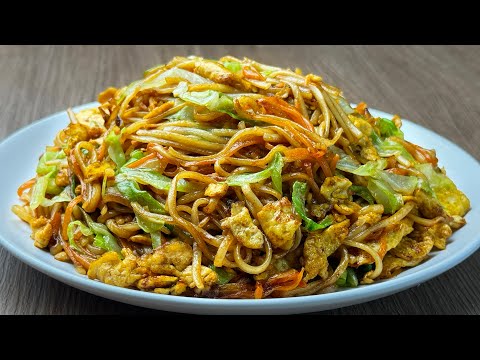 Vegetable & Egg Chow Mein in 10 Minutes | Fast & Easy Noodle Stir Fry