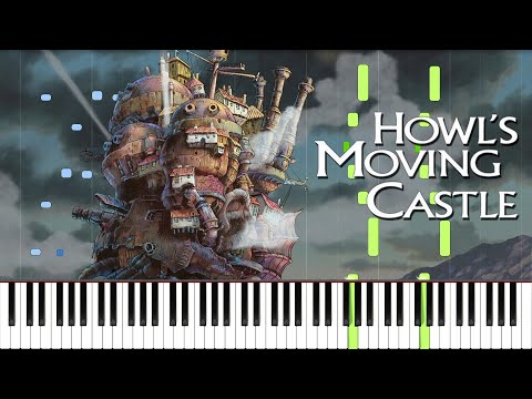 Merry-Go-Round of Life (Official Joe Hisaishi arr.) - Howl's Moving Castle Piano Cover [4K]