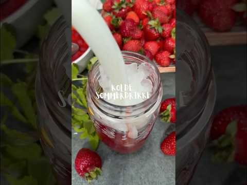 Iskolde sommerdrikke - nemme og lækre opskrifter