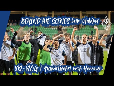 BEHIND THE SCENES at Waldhof | XXL VLOG | Away trip to Hanover
