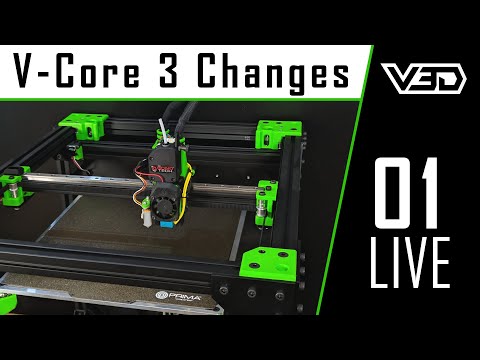 Rat Rig V-Core 3 Upgrades/Changes (Part 1)