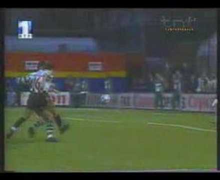 Golo de Martelinho contra o Sporting