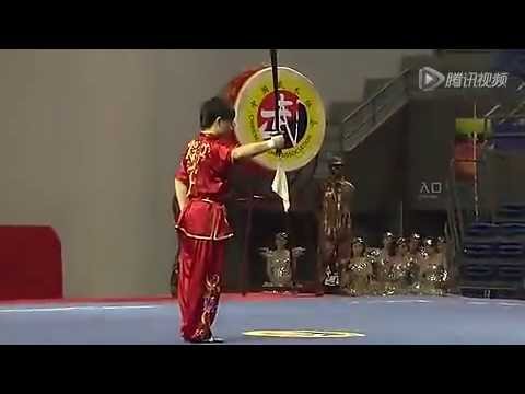 26 Wushu National Champions show you what is Wushu Competition Routine