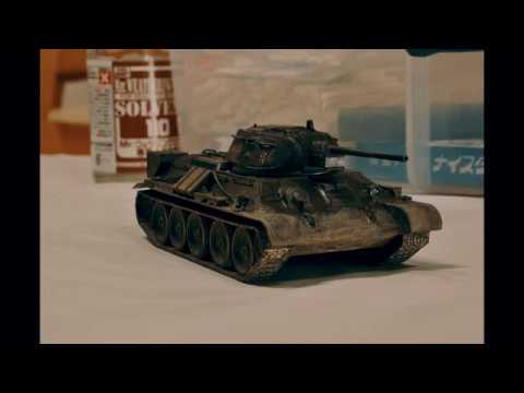RUSSIAN TANK T34/76 MODEL 1941 - TAMIYA 1/48 Scale Model Kit Build