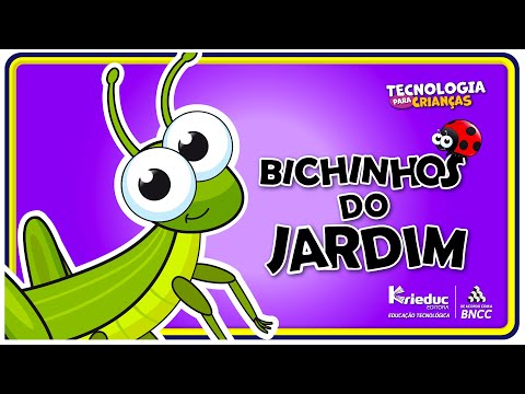OS BICHINHOS DO JARDIM | Editora Krieduc