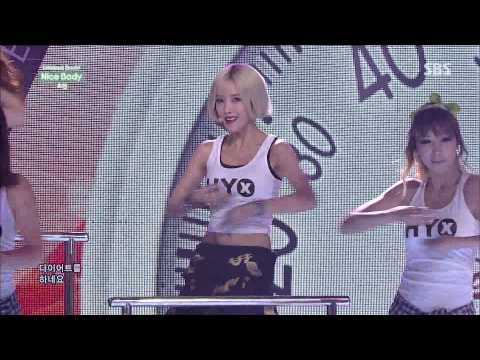 Hyomin - Nice Body 140706 SBS Inkigayo