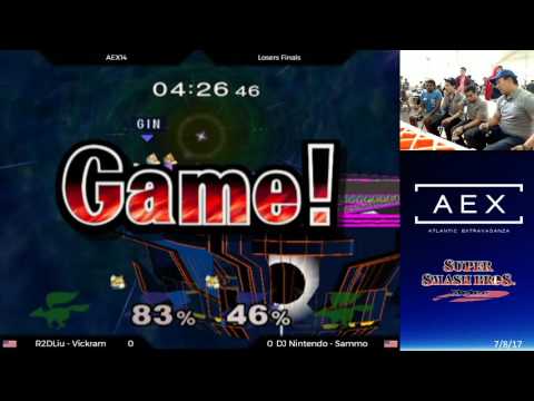 AEX 14: DJ Nintendo & Sammo vs. R2DLiu & Vickram | Losers Finals